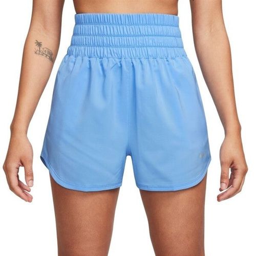 One Shorts Womens Blue Dri-FIT Ultra High-Waisted 3" Brief-Lined SRT9