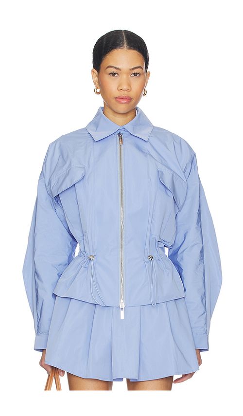 SELMACILEK Storm Blue Jacket in Blue. L. Also in M