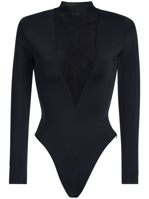 Jackie mesh bodysuit - Black