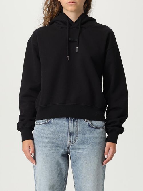 Sweatshirt Woman color Black