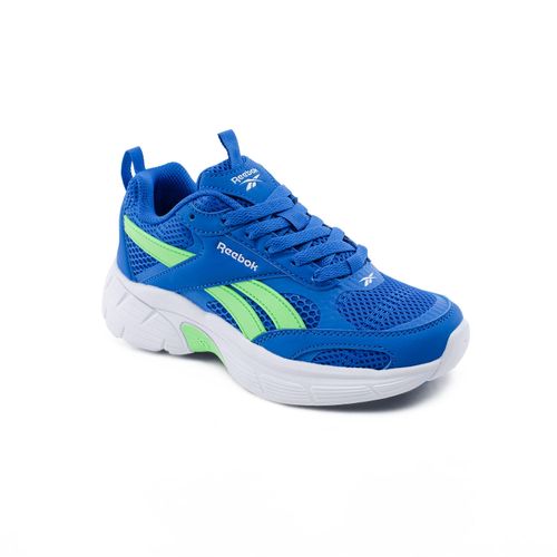 BOYS CHAOS SNEAKER - BLUE/LIME GREEN 1:- 1K