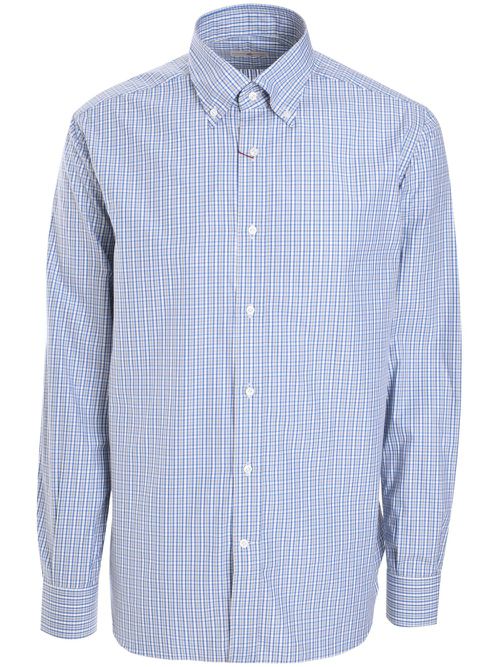 Luciano Barbera button-down shirt - Blue