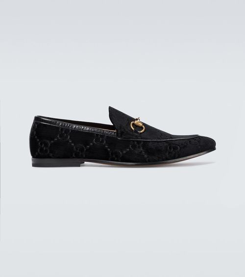 Jordaan GG velvet loafers