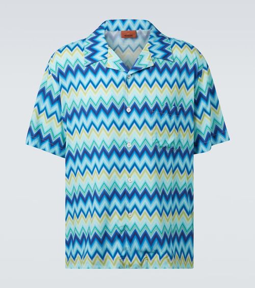 Zig Zag bowling shirt