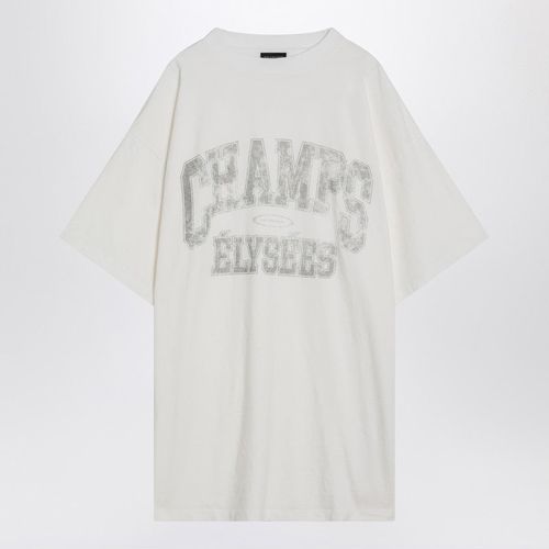 T-shirt Over Champs-Elysées White