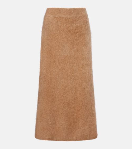 Asta cashmere maxi skirt