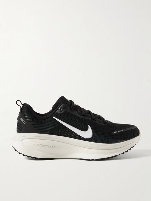 Vomero 18 Felt And Rubber-trimmed Mesh Sneakers - Black