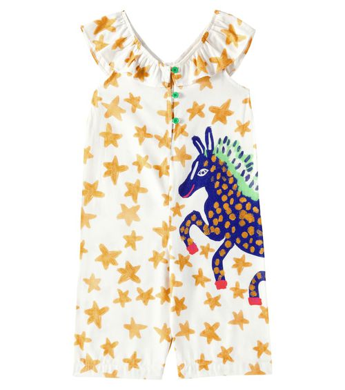 Fábula Printed ruffled jumpsuit