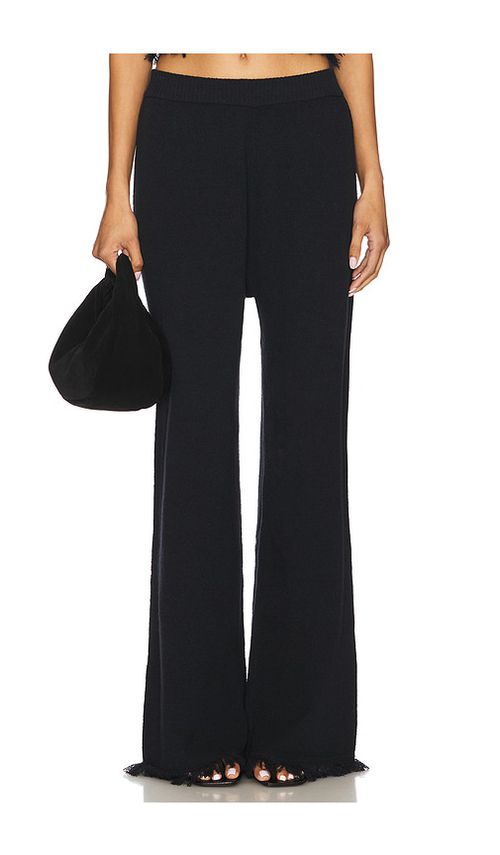 SNDYS Skyler Knit Pant in Black. - L also in XXS, XS, S