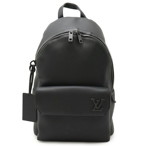 Louis Vuitton Black Noir Leather Backpack Pre-Owned