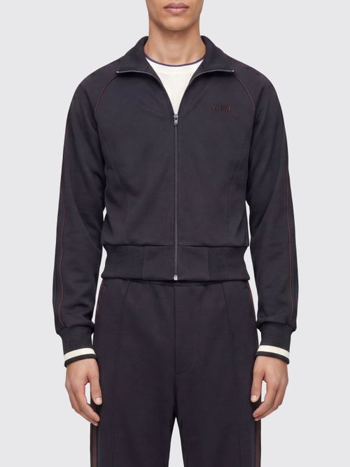 X Wales Bonner Bomber Jacket with High Neck and Zip Closure