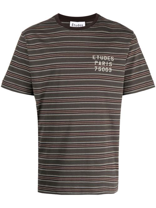 Striped cotton T-shirt - Multicolour