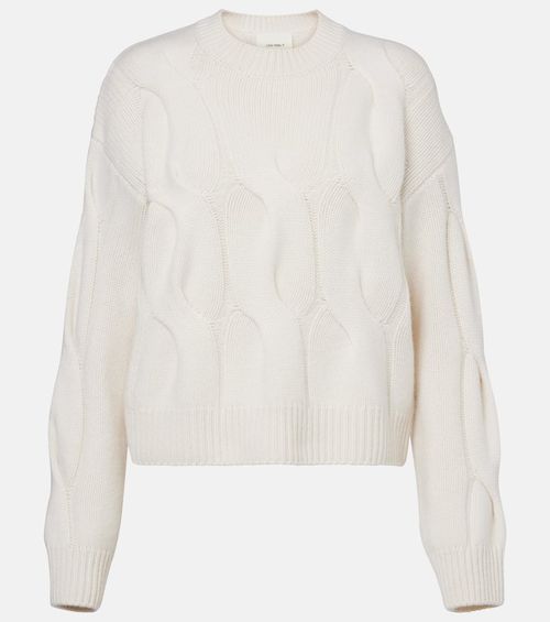 Sammie cable-knit cashmere sweater