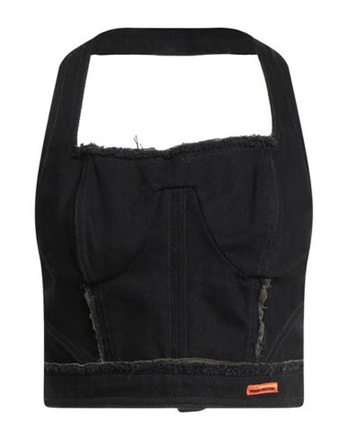 Woman Top Black Size M Cotton