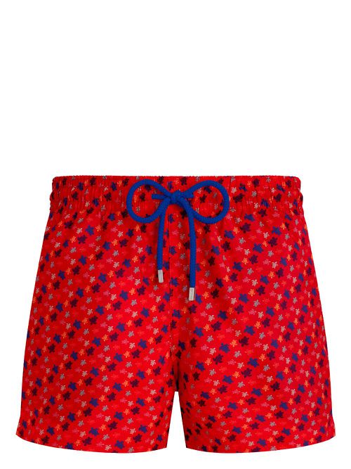 Micro Ronde Des Tortues Rainbow swim shorts - 201 POPPY RED/RED