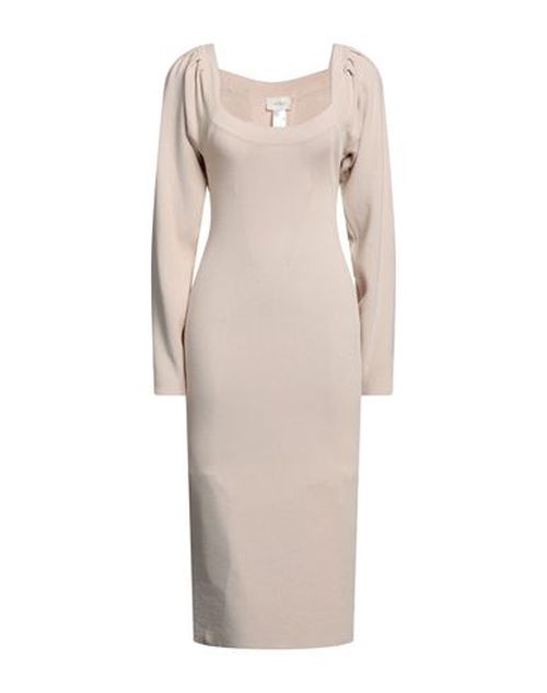 Woman Midi dress Sand Size ONESIZE Viscose, Polyester