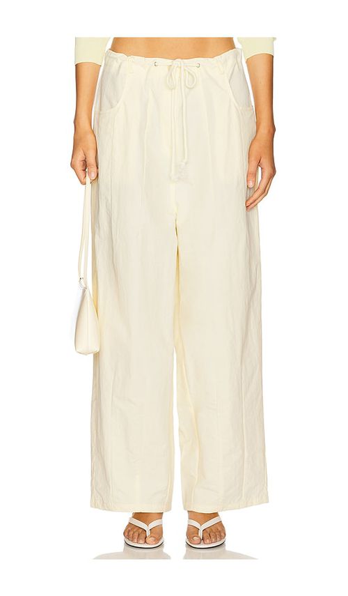 LIONESS Riptide Pant in Lemon. - M also in