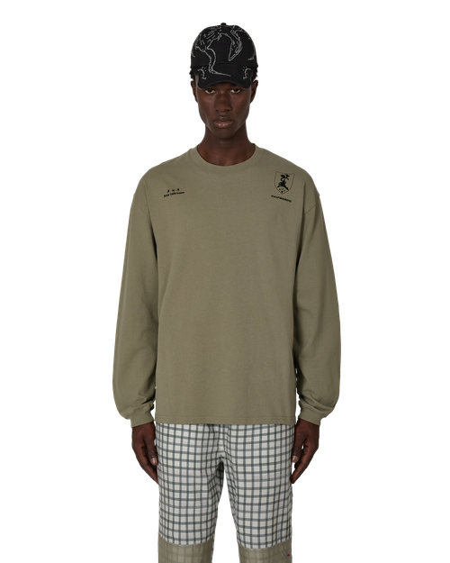 ROA 1000 Msml Long Sleeve Green T-Shirts Male
