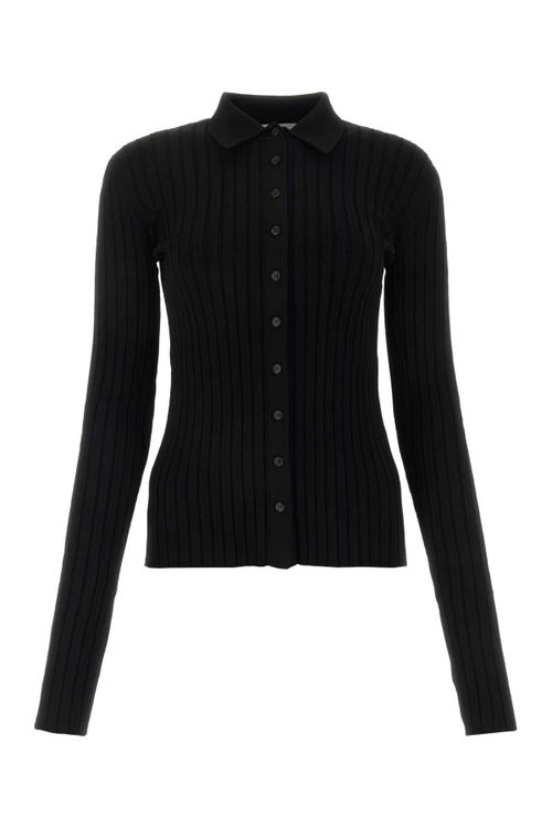 Camicia Cardigan — Black