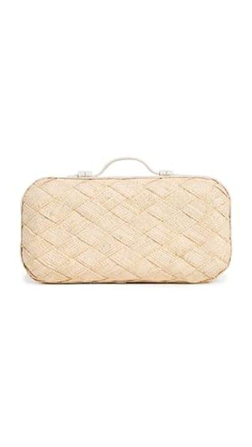 Poolside Bags Women's The East West Clutch, Sand, Tan, One Size