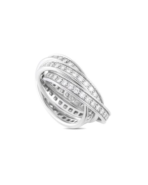 18K Trinity Ring (Authentic Pre-Owned)