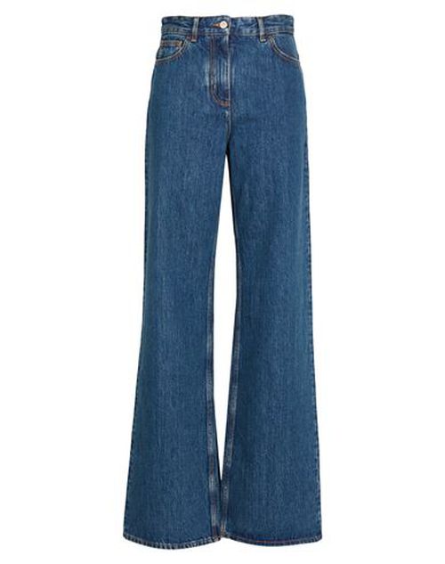Woman Jeans Blue Size 24 Cotton