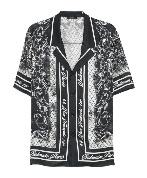 Baroque-print shirt
