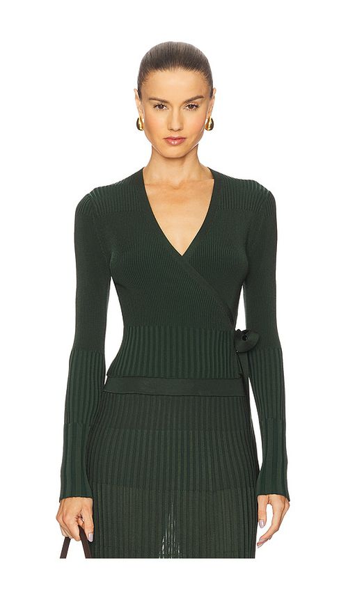 Zimmermann ラップカーディガン - Dark Green.  3/L. Also - 0/XS, 1/S, 2/M