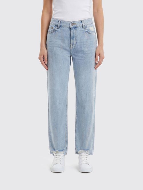 Jeans Woman color Denim