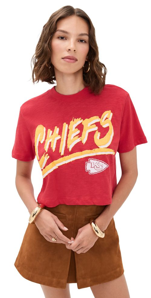 Chiefs Thrill MN Crop Tee Licorice