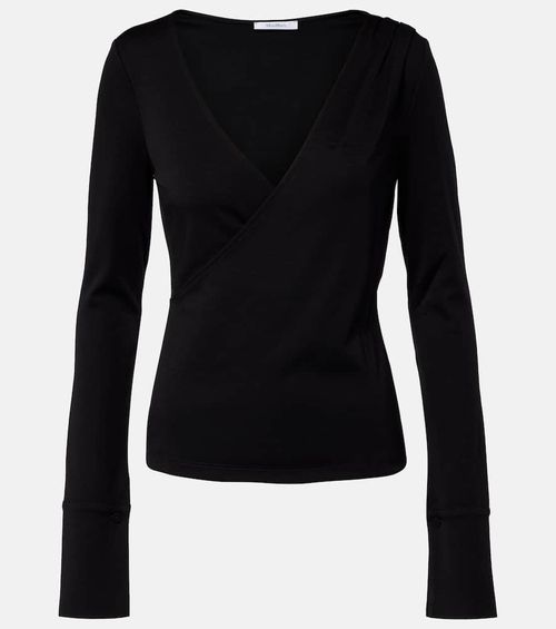 Adagio virgin wool wrap top