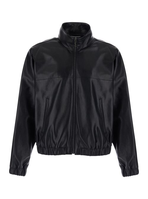 Lamb Leather Jacket — Black