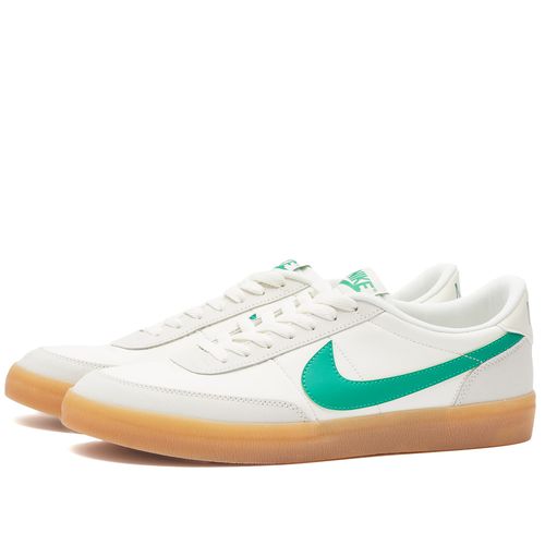 Men's KILLSHOT 2 LEATHER Sneakers in Sail/Lucid Green/Yellow, Size UK 10.5