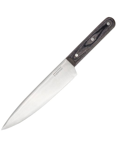 Everyday 8in Stainless Steel Chef Knife with Wood Handle