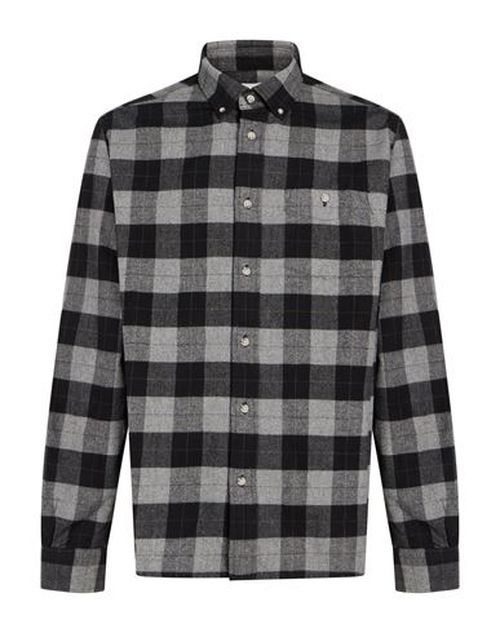 Man Shirt Grey Size S Cotton
