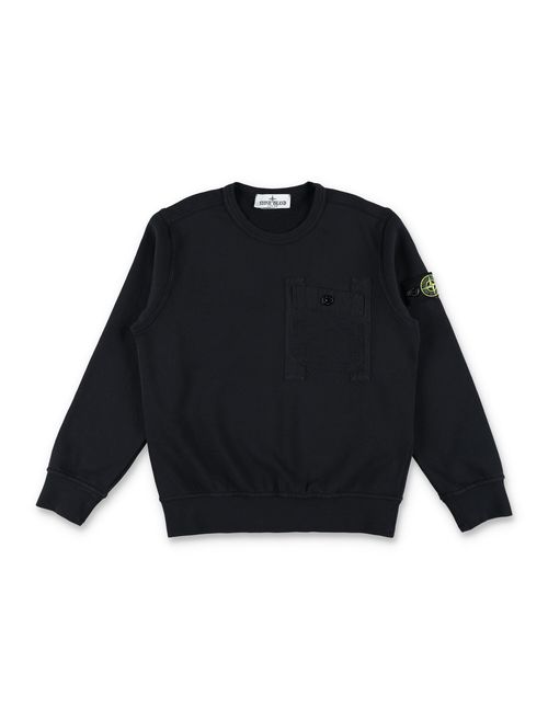 Sweatshirt with Chest Pocket