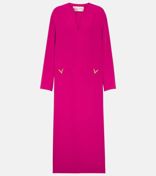 VGold silk kaftan