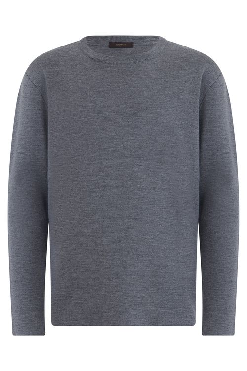 Crewneck Sweater in Virgin Wool