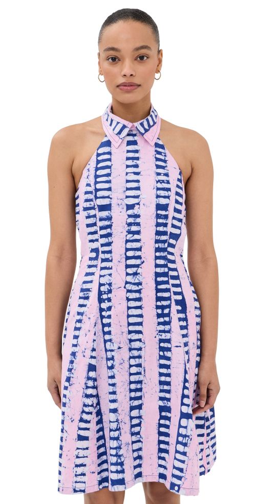 Aderoju Dress Purple & Blue