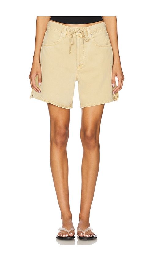 Citizens of Humanity Brynn Drawstring Short in Hempseed. 27 also