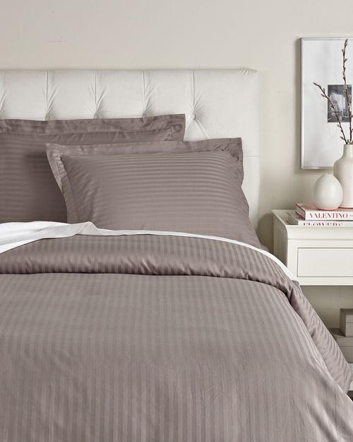 Discontinued 300 Thread Count Stripe Premium Egyptian Cotton Duvet Set