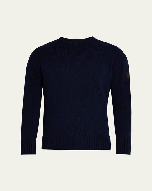Men's Wool-Cashmere Sweater