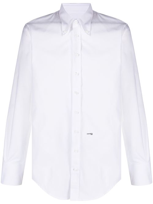 Classic button-down shirt - White