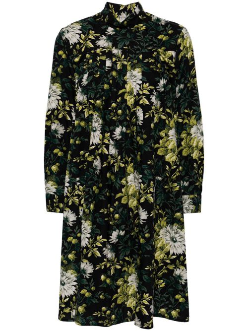 Batsheva x Laura Ashley Cumbria midi-jurk met bloemenprint - Veelkleurig
