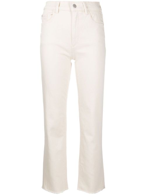Patti straight-leg jeans - Neutrals