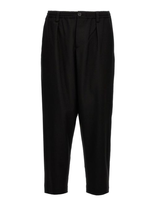 Tropical Wool Crop Pants