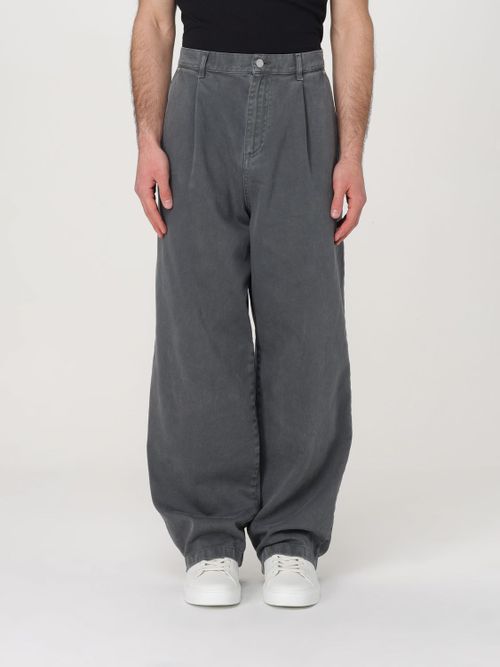 Pants Men color Black
