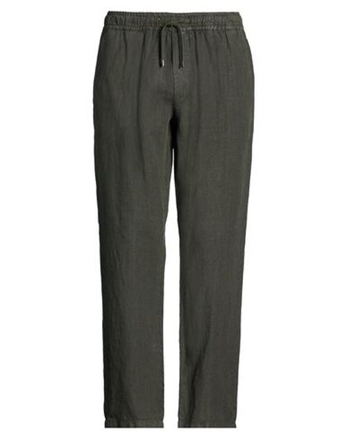 Man Pants Military green Size 30 Linen