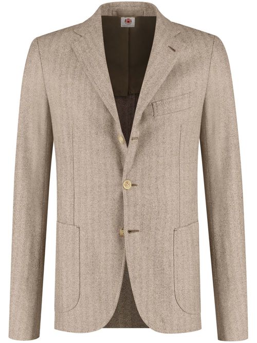 Striped blazer - Neutrals
