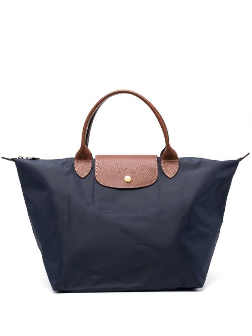 Medium Le Pliage tote bag - Blue